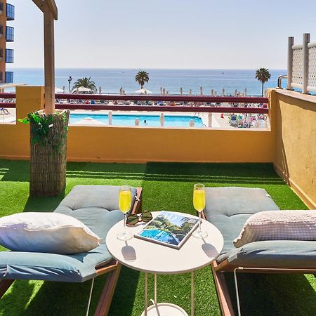 Perfect Beach Location With Roof Terrace 푸엔히롤라 외부 사진