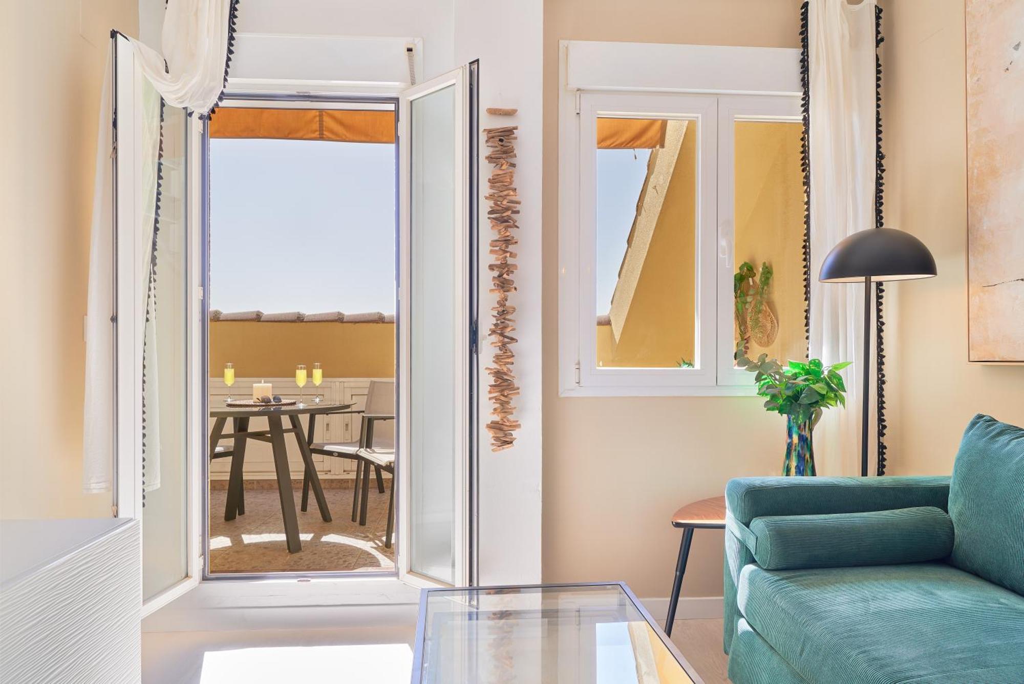 Perfect Beach Location With Roof Terrace 푸엔히롤라 외부 사진